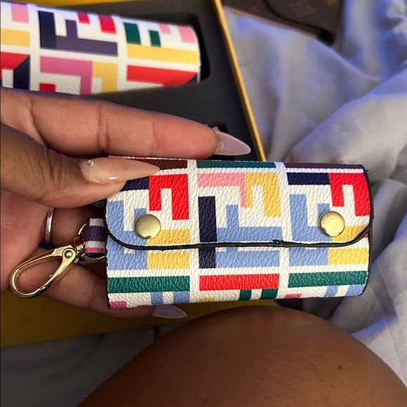 Multicolor Designer Women's Wallet - Picture 4 of 9